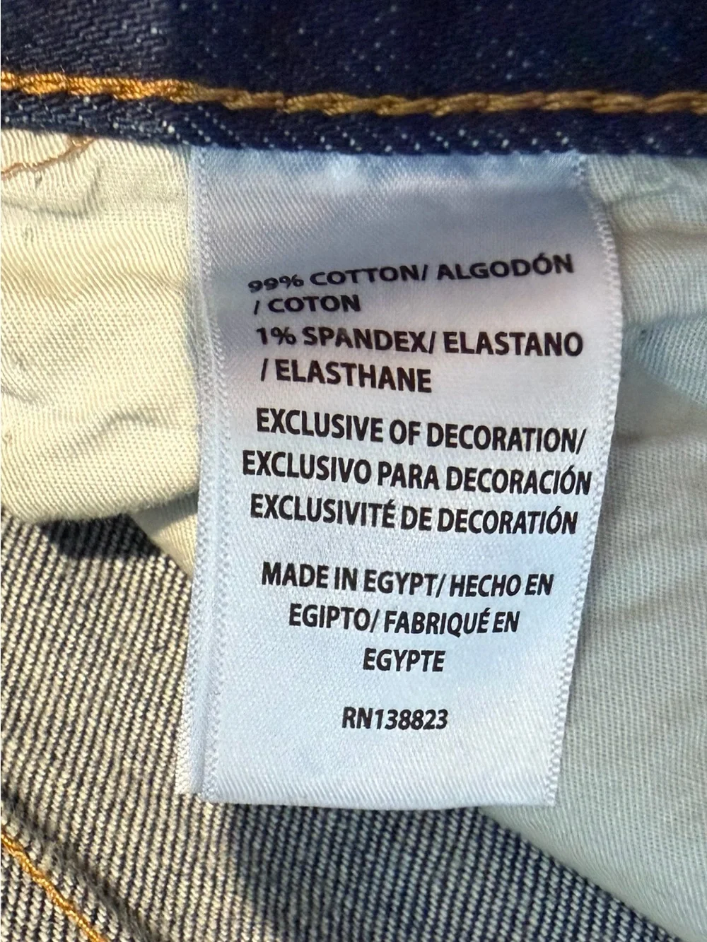 Dark Blue Men's Jeans - Blank Brand